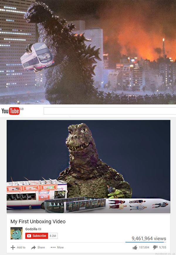 Godzilla vs First Buses