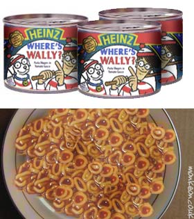 Official Where's Wally Spaghetti Shapes