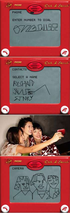 Etch A Sketch Phone