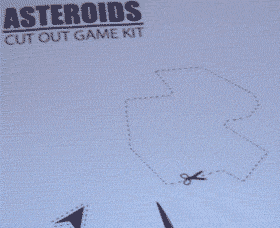 Cut-Out Asteroids