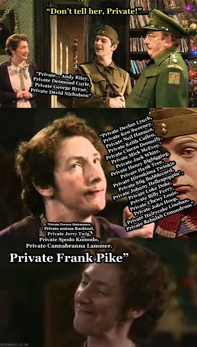 Father Ted / Dad's Army Mash-up