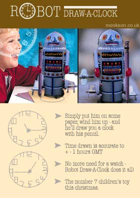 Robot Draw A Clock