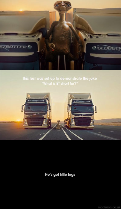 Volvo Truck Advert Parody Thing