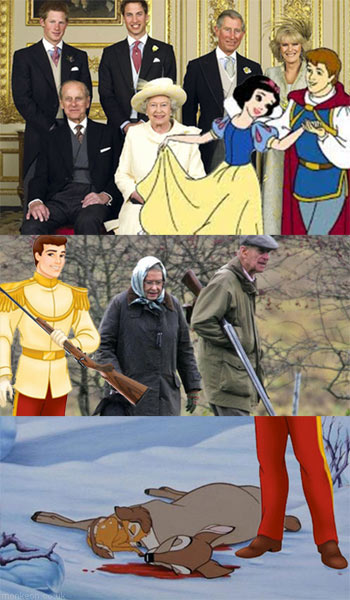 Disney Royalty / UK Royalty mash-up