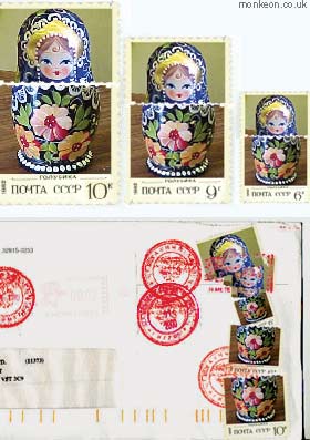 How To Use Russian Stamps