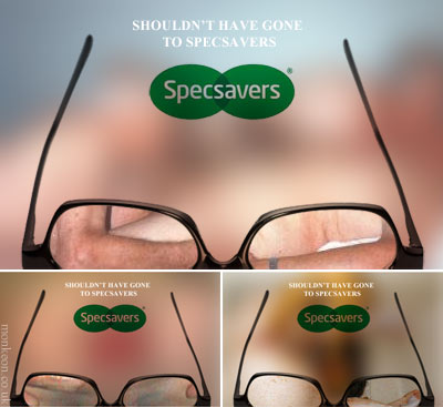 Specsavers Advert Idea