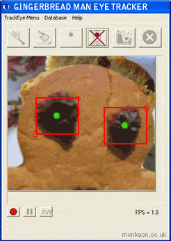 Gingerbread Man Eye Tracking